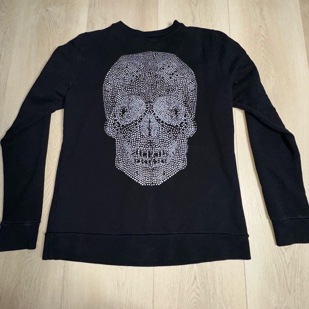 Lauren Moshi Skull Sweater Size Medium